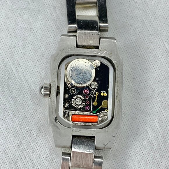 Anne Klein II 10/4247 Two-Tone Gold Silver Women's Quartz Watch Mother of Pearl - Picture 5 of 6